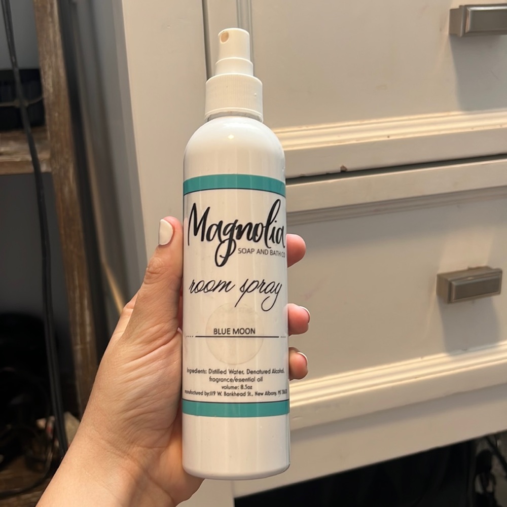 Magnolia blue moon room spray